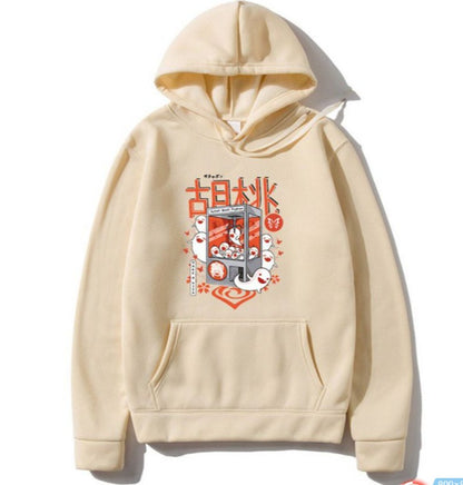Blade Flame Pillar casual pullover hoodie