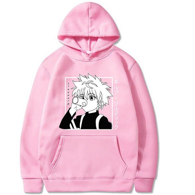 Harajuku-hunter war loose pullover hoodies