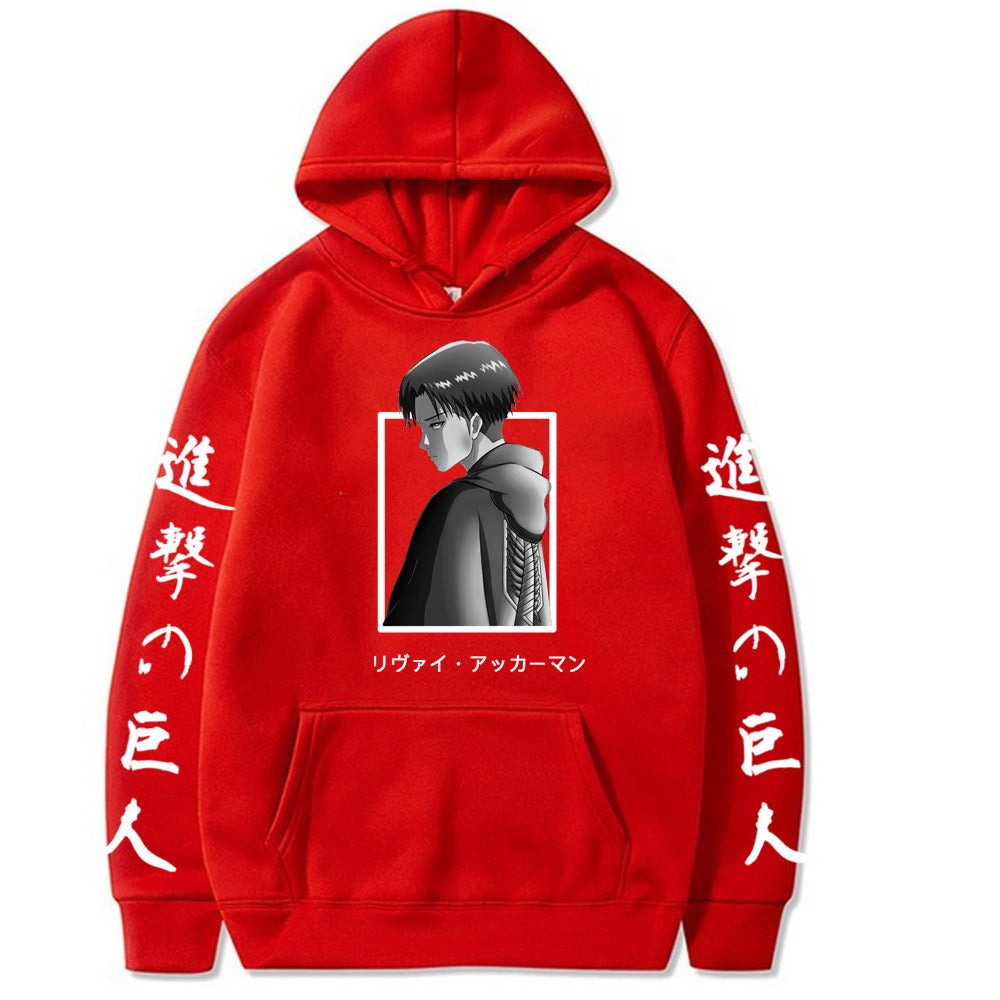Attack on Titan Printed Hooded Sweatshirt for Mens