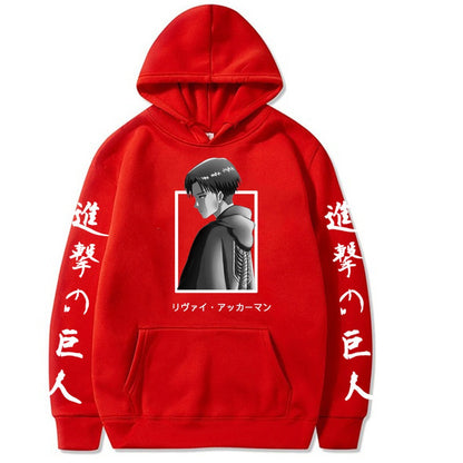 Attack on Titan Printed Hooded Sweatshirt for Mens