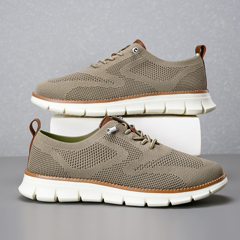 Lightweight lace up casual shoes
