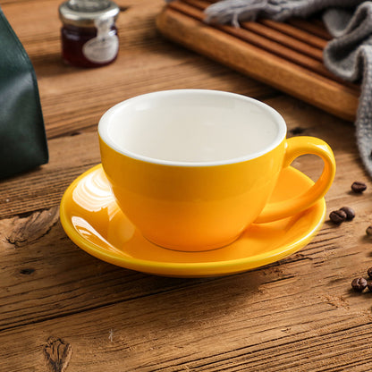 Nordic Minimalist Ceramic Coffee Cup Set – 300ml
