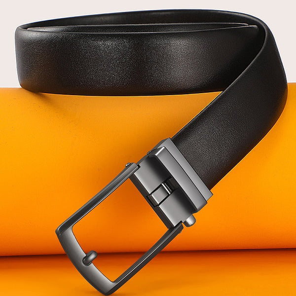 Men's Two-layer Genuine Cowhide Belt