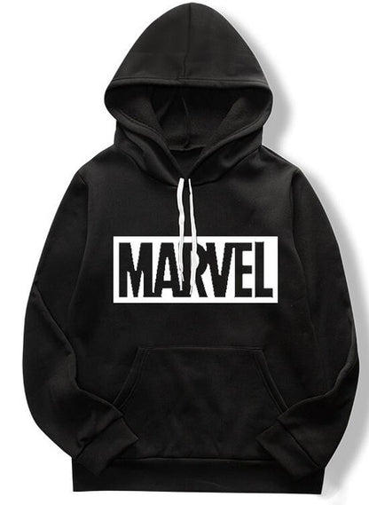 Marvel print hoodies
