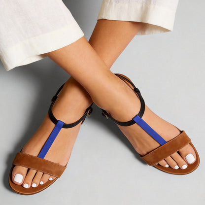 Women's Casual Open-Toe Flat Sandals