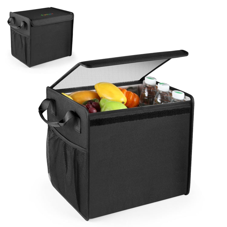 FunAdd Boîte de rangement pliable pour coffre de voiture (Noir)