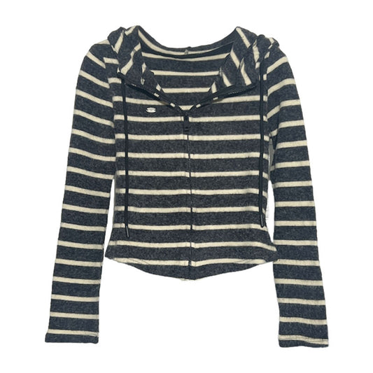 Women's Hooded Zip-Up Cardigan Sweater
