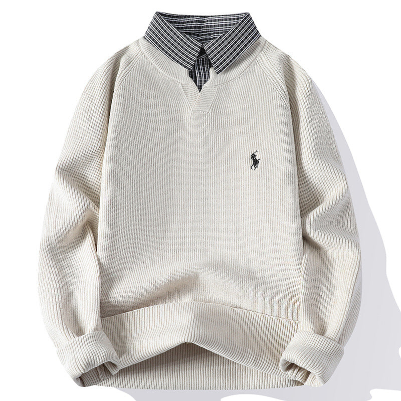 Layered Knit Sweater