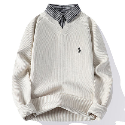 Layered Knit Sweater