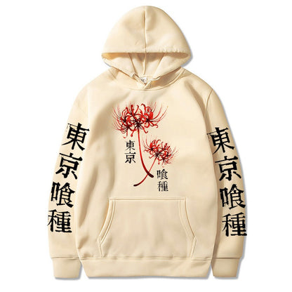 Velvet Thickened anime Trendy Pullover hoodies