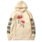 Velvet Thickened anime Trendy Pullover hoodies