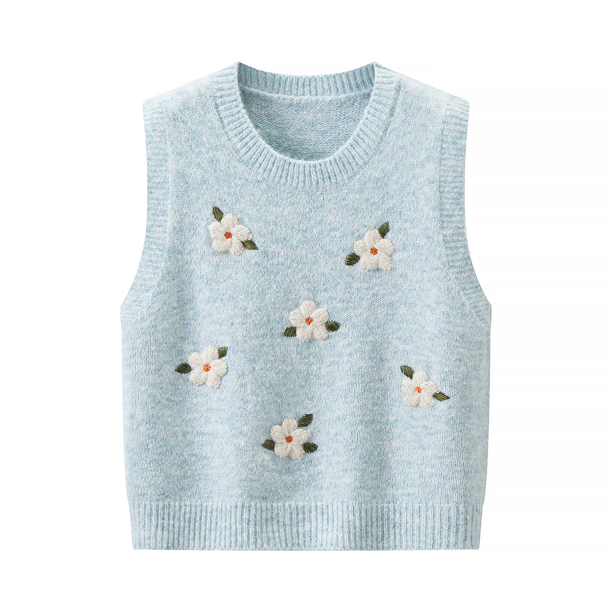 Women's Jacquard Knit Layering Vest