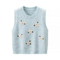 Women's Jacquard Knit Layering Vest