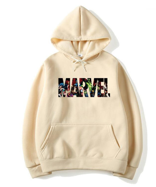 Men's Marvel Print Hoodie