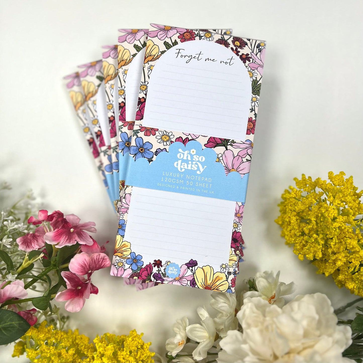 SHE’S A WILDFLOWER DL SHOPPING LIST NOTEPAD