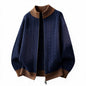 Stand Collar Knit Cardigan