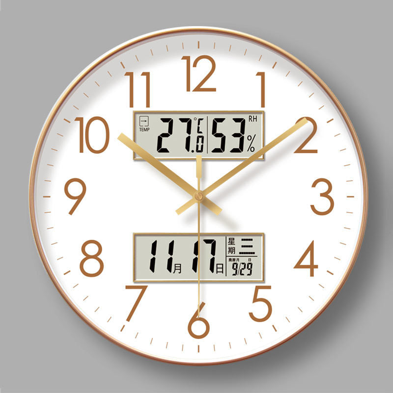Electronic Calendar Wall Clock.