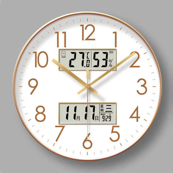 Electronic Calendar Wall Clock.