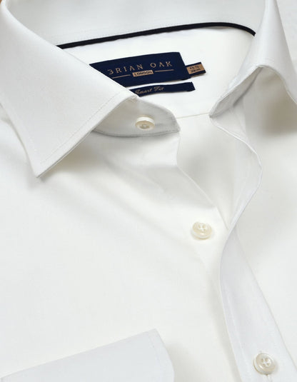 Chemise facile à repasser blanc cassé