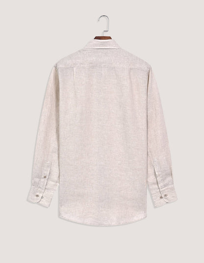 Pure Linen Shirt – Fawn