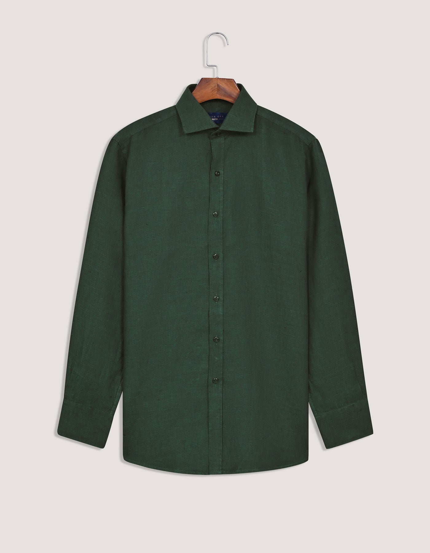 Pure Linen Shirt - Green