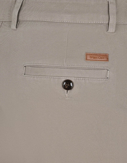 Beige Performance Chino Trouser