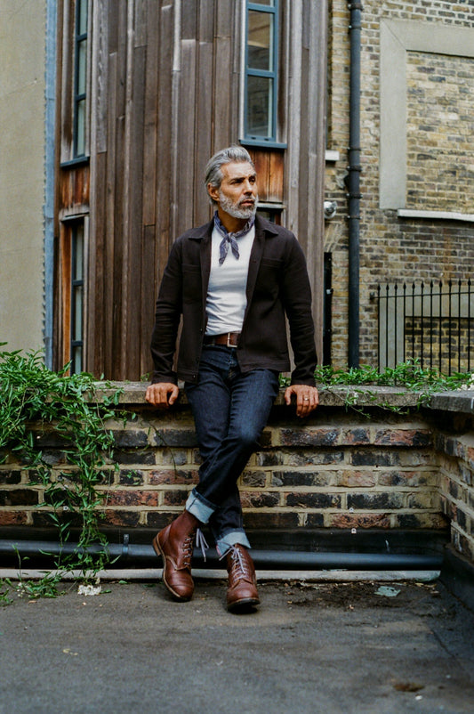 Turner Shacket - Black Malta