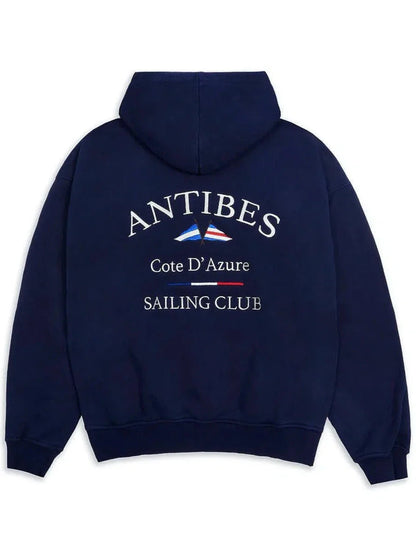 Antibes Heavyweight Hoodie Navy