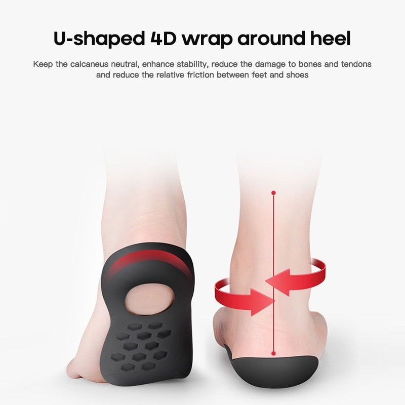 Orthotic Flatfoot Corrector Insoles