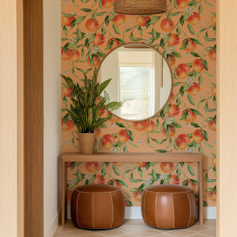 GIARDINA D'AMALFI PEACH WALLPAPER