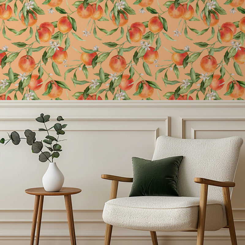 GIARDINA D'AMALFI PEACH WALLPAPER