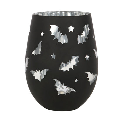 Gothic Gifts Bat Stemless Wine Glass