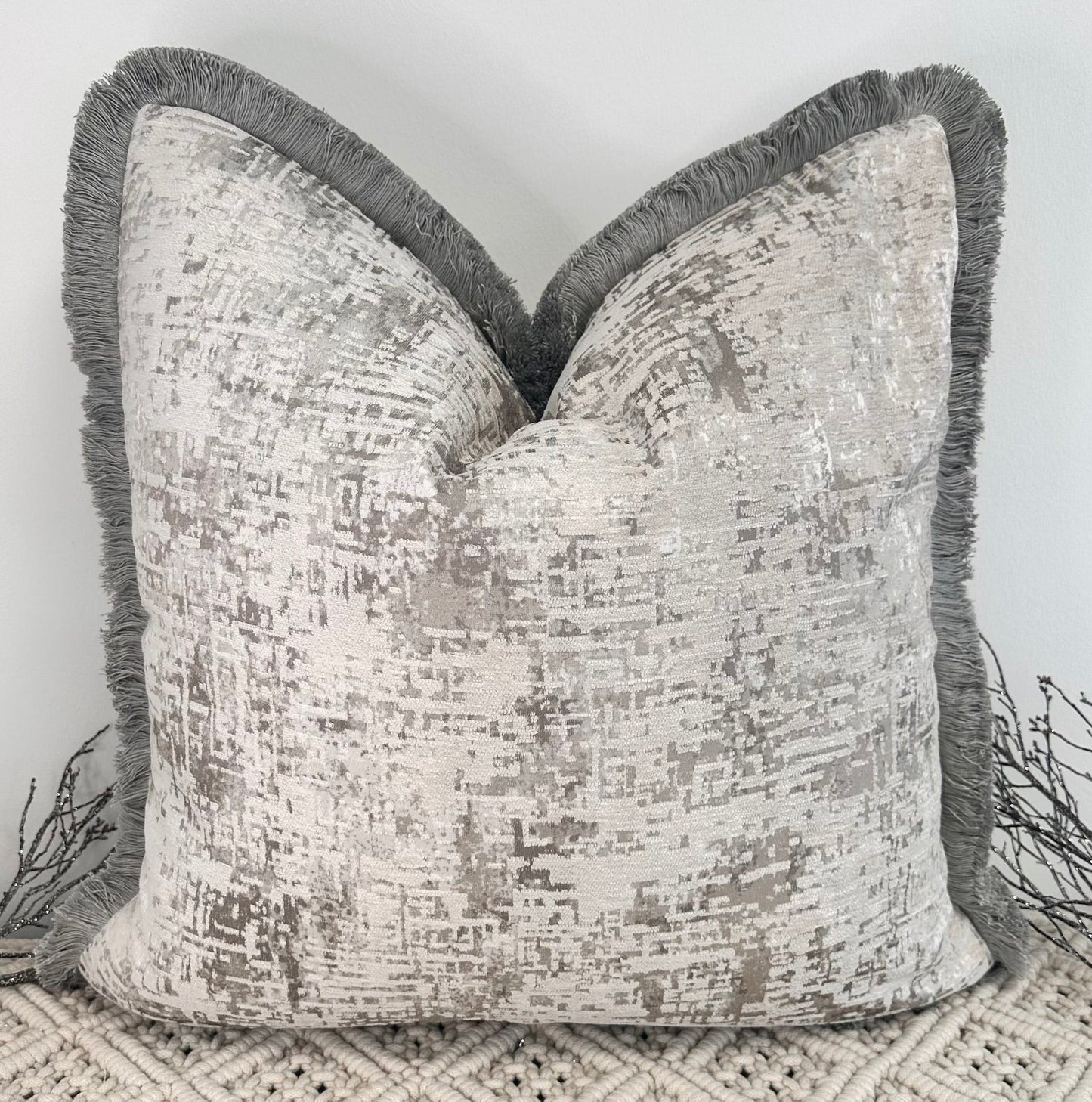 Le Coussin Couture - Le Greige Eleanor - Modèle n° 5