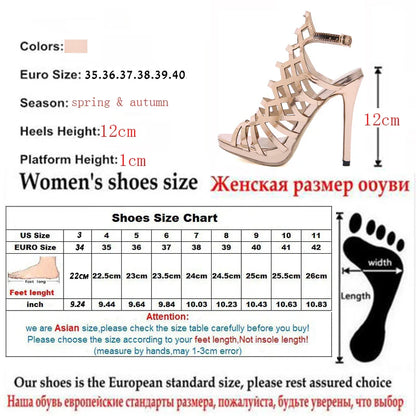 Bottes Chelsea Dorées à Talons Hauts Creux d'Été Nouveauté 2024 Chaussures Femme Sexy Bottines pour Dames à Boucle en PU Tendance