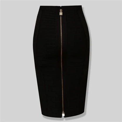 Jupe fourreau élégante pour femme – Taille haute, coupe ajustée, tenue de bureau et de soirée