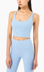 Ensemble collant et soutien-gorge de musculation souple et gainant pour femme