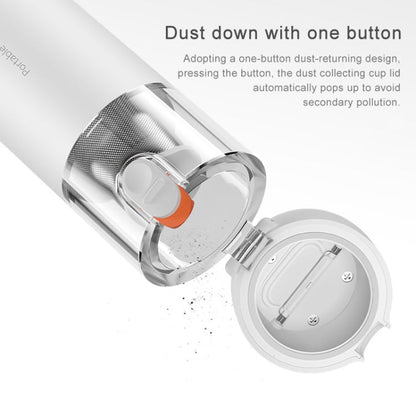 Original Xiaomi Mijia 120W 13000Pa Portable Handheld Car Home Vacuum Cleaner Dust Catcher Cleaning Tools(White)