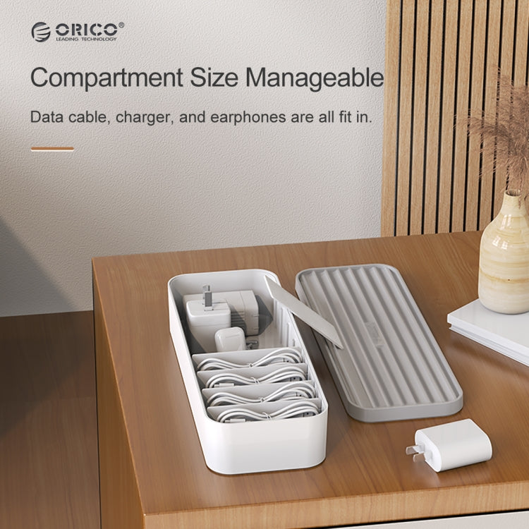 Boîtier de gestion de câbles ORICO ORICO-CSB-18-WH-BP (blanc gris)