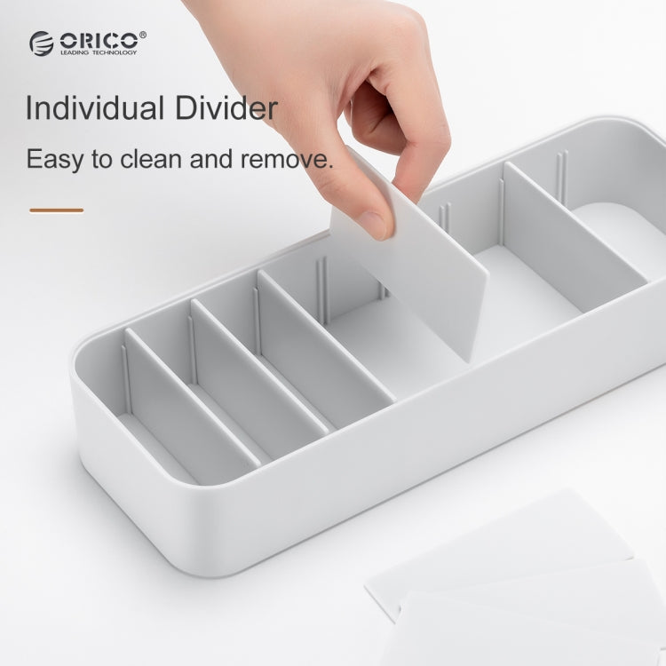Boîtier de gestion de câbles ORICO ORICO-CSB-18-WH-BP (blanc gris)