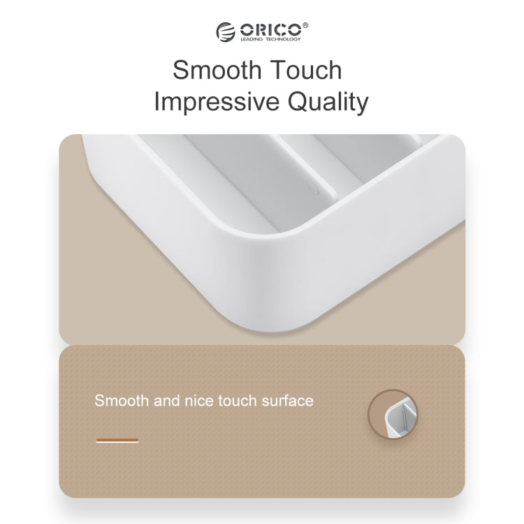Boîtier de gestion de câbles ORICO ORICO-CSB-18-WH-BP (blanc gris)