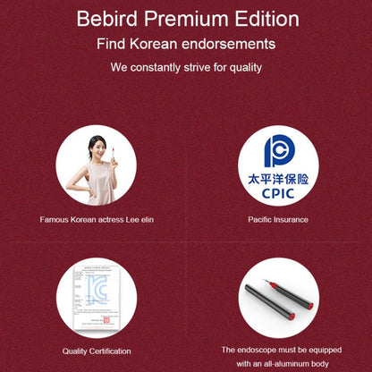 Bebird B1 Intelligent HD Visual Ear Cleaner Earwax Tool, Standard Version(Black)