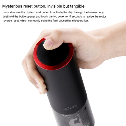 Original Xiaomi Youpin CIRCLE JOY Automatic Rechargeable Electric Wine Bottle Opener(Black)
