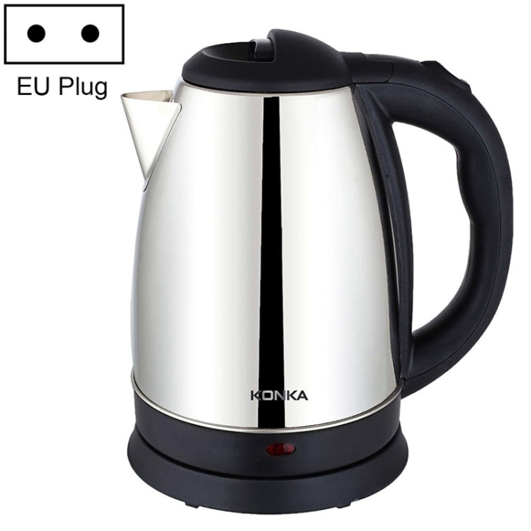 KONKA KEK-15DG1830 Bouilloire électrique portable en acier inoxydable, capacité : 1,8 L, prise UE