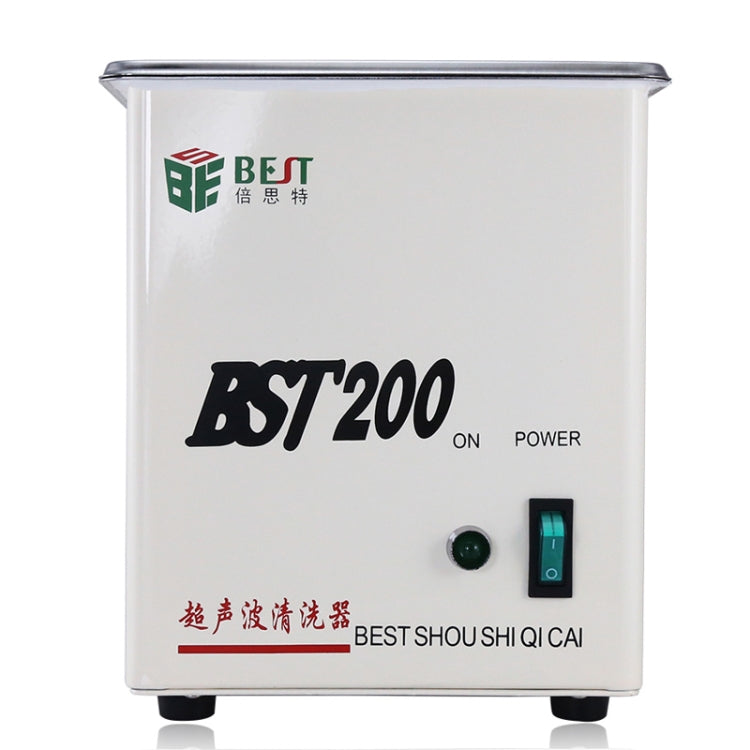 Nettoyeur à ultrasons BEST-200 en acier inoxydable de 1,5 L (tension 220 V)