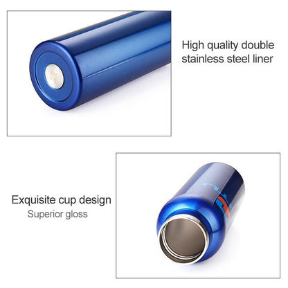Aotu AT6646 Outdoor Travel Kettle Car Stainless Steel Thermos Bottle (Blue)