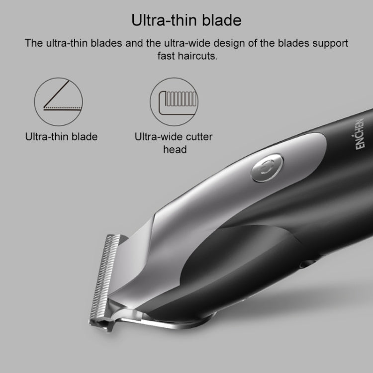 Original Xiaomi Youpin Yingqu Hummingbird Hair Clipper (Black)