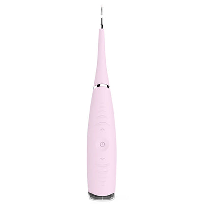 LSHOW YJK015A 3.7V USB Charging Five-speed Mode Waterproof Household Electric High-frequency Vibration Teeth Polisher(Pink)