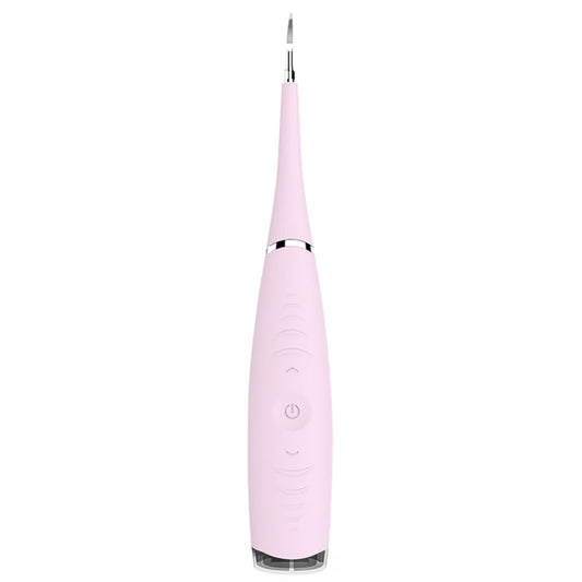 LSHOW YJK015A 3.7V USB Charging Five-speed Mode Waterproof Household Electric High-frequency Vibration Teeth Polisher(Pink)