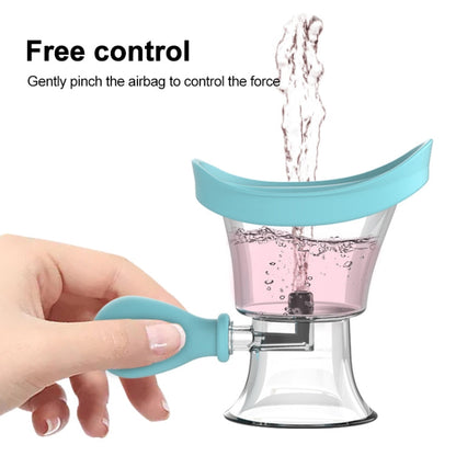 LSHOW YJK121 Extrusion Flushing Eye Cup Eyewash Instrument (Blue)