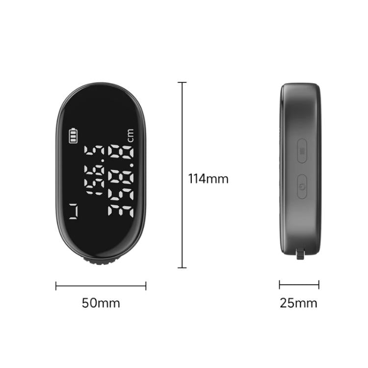 Original Xiaomi Youpin DUKA ATuMan Q2 Règle électronique Mètre ruban numérique portable (noir)